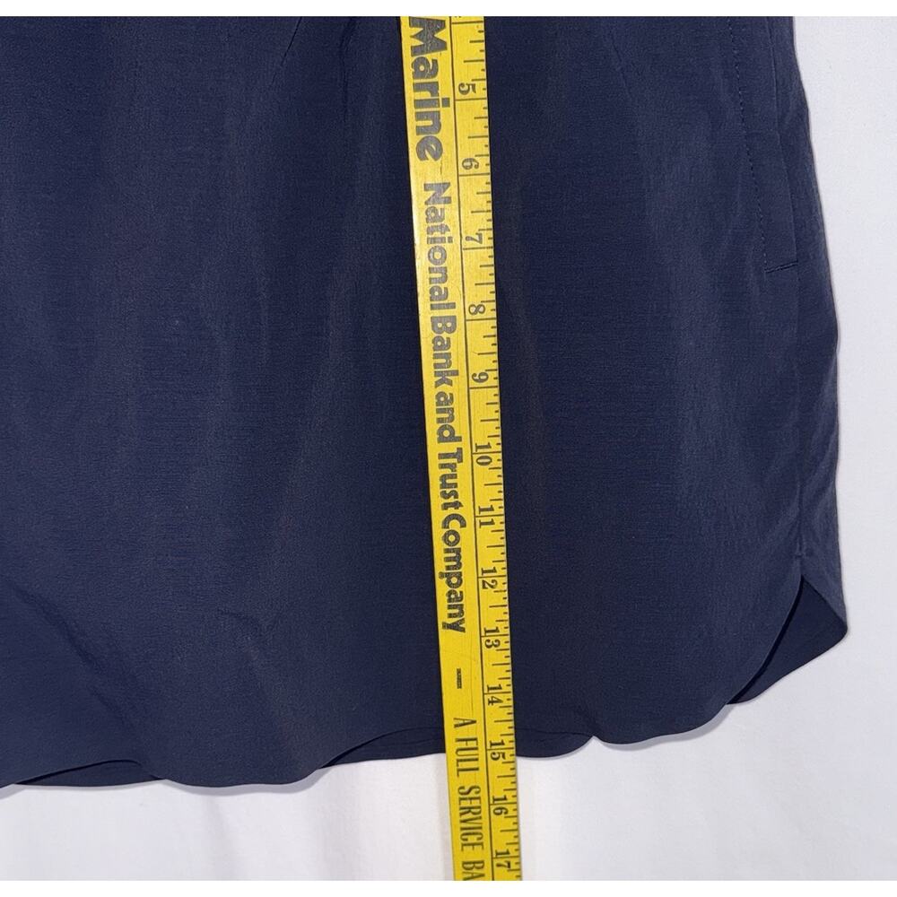 Athleta Crest Skort Navy Blue Golf Pickleball Tennis Preppy Athleisure Sz 12 - Picture 8 of 8